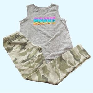 Girls 7/8 Tank & Leggings